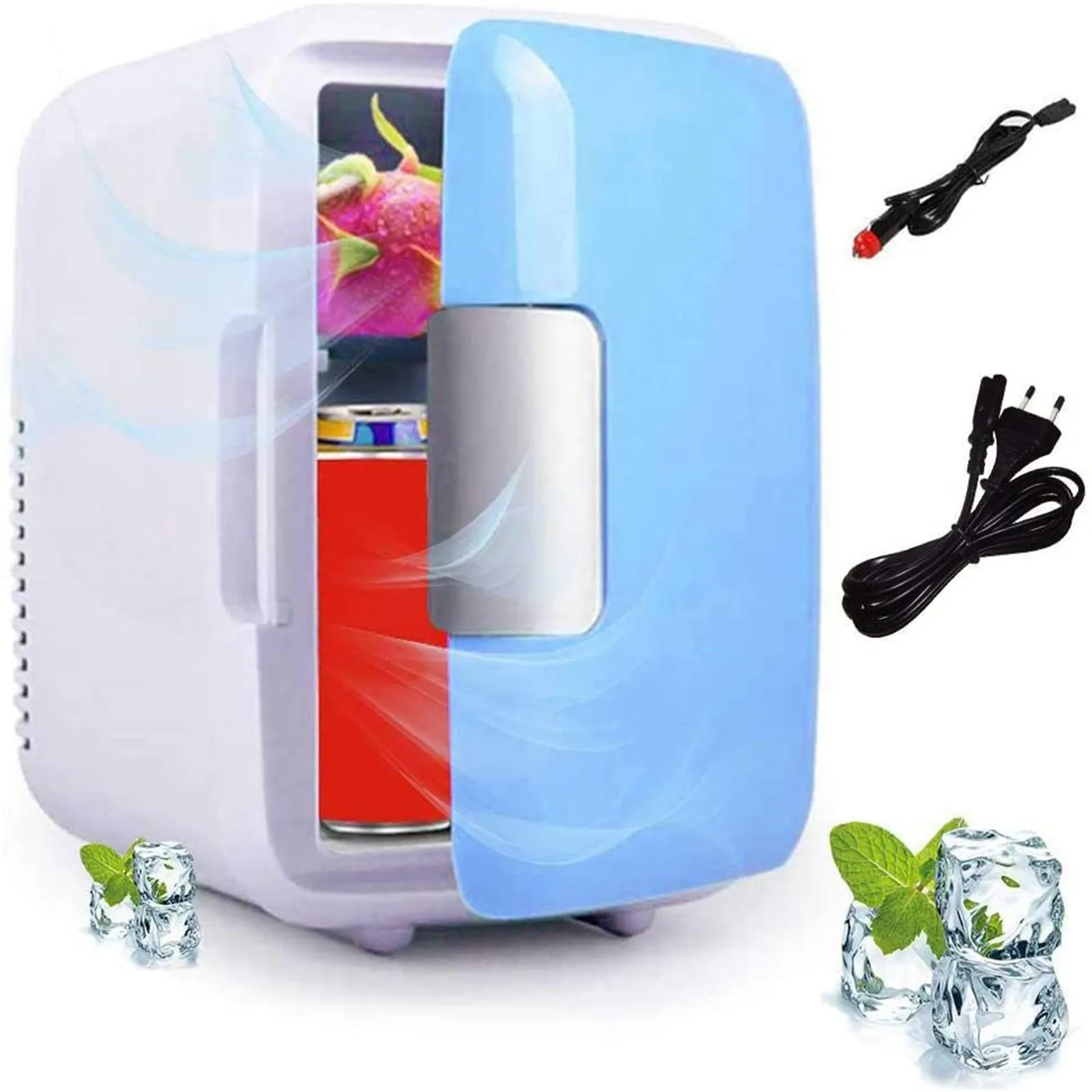 

Portable Car Freezer 4l Mini Fridge Refrigerator Car Home Dual Use Car Fridge 12v Portable Cooler Heater Travel Refrigerator#db4