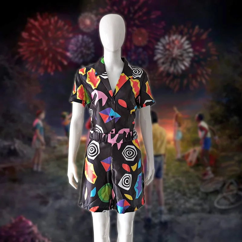 Необычные вещи 3 11 комбинезоны Униформа костюм для косплея девочек женщин