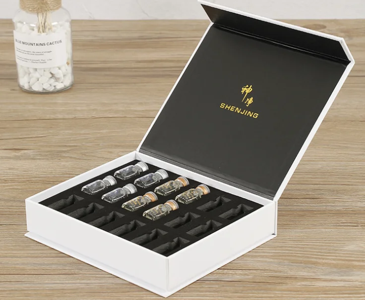 Cardboard Magnetic Closure Packaging Gift Boxes for Hair Extension Customized printed gift box ---CP0908 |
