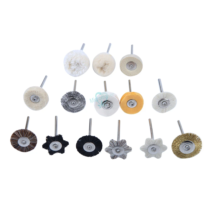 28 шт./компл. Стоматологическая лабораторная кисть полировочное колесо