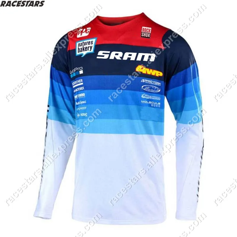 10 Горный spexcec clycling jersey moto cross jersey mtb jersey mx maillot ciclismo hombre dh Горные Джерси для бездорожья - Цвет: 10