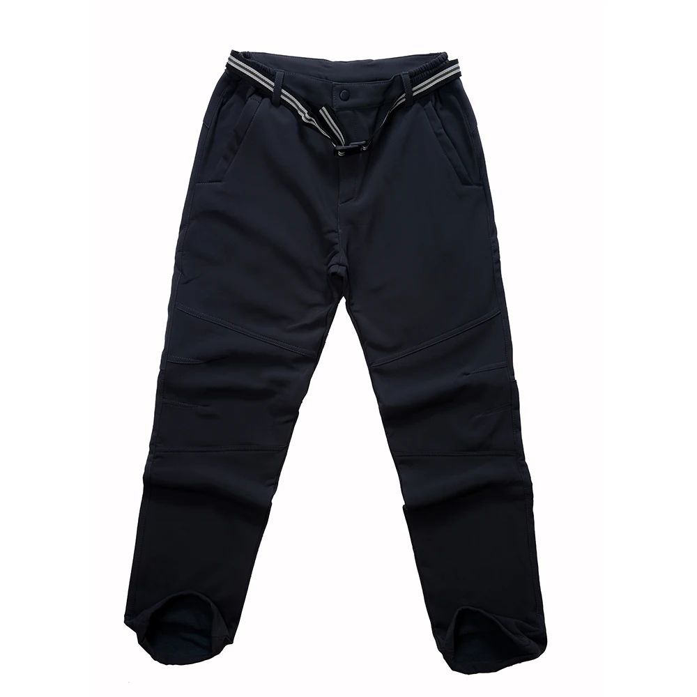 Laamei Fashion Men's Autumn Winter Fleece Thermal Waterproof Outdoor Pants Clearance Sale Men Bodybuilding Windproof Trousers
