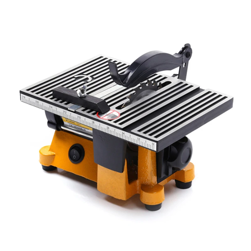 

220V Multifunction Mini Bench Saw For Cutting Wood Copper Aluminium 4" Mini Table Saw Mini Cutting Machine