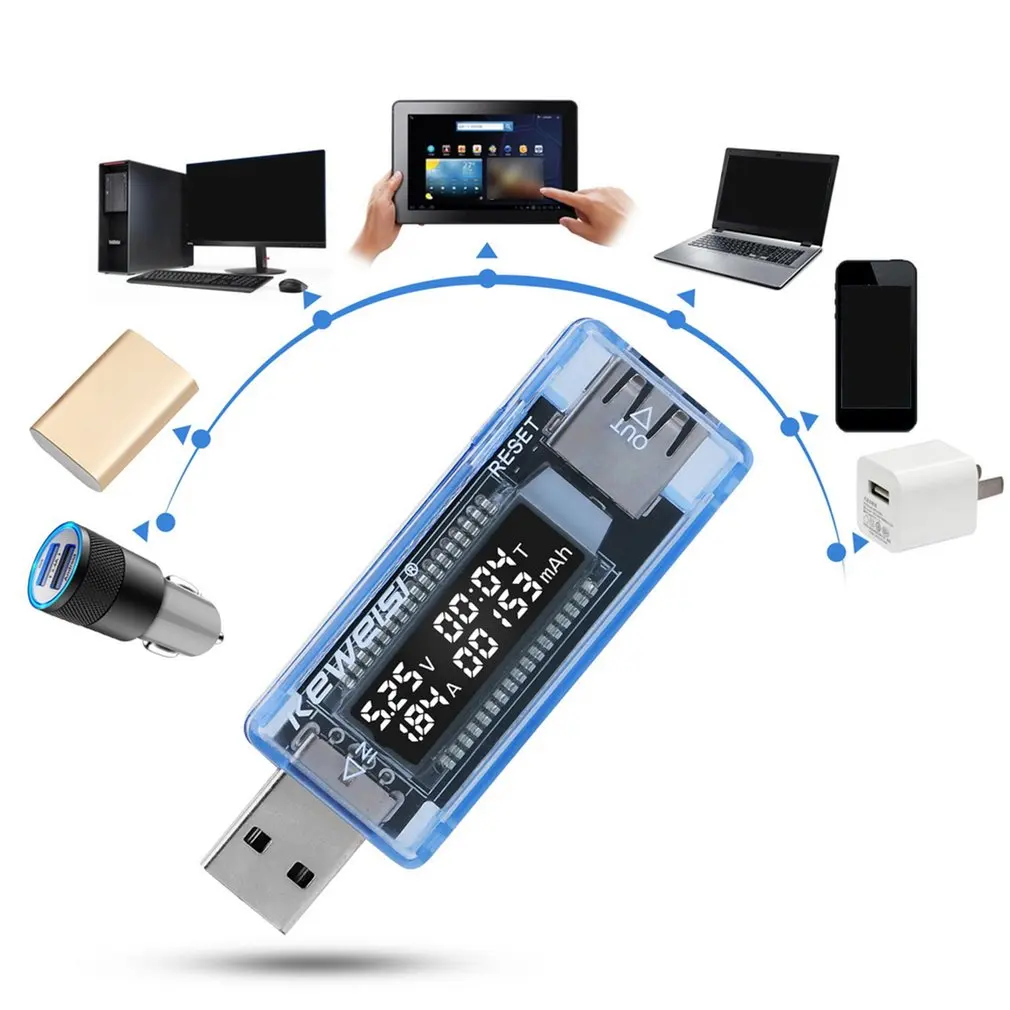 

Новинка 2021, USB тестер емкости и напряжения тока, измеритель емкости мобильного зарядного устройства, тестер емкости аккумулятора, детектор ...
