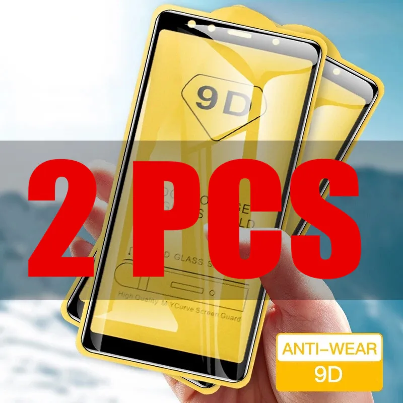 Защитное стекло 9D для Samsung Galaxy SM-A520F A510 A710 A720 A5 A7 2016 2017 2 шт. | Мобильные телефоны и