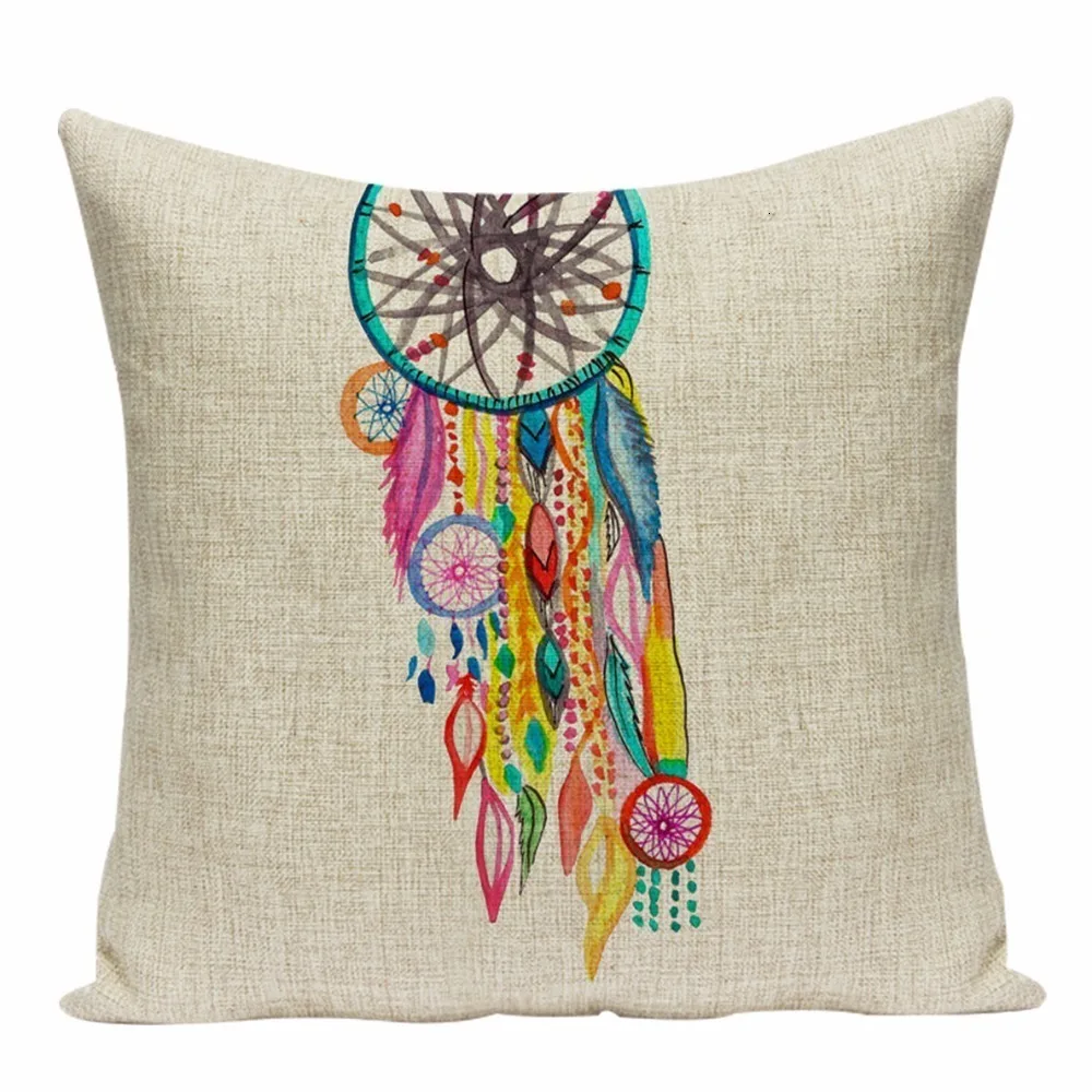 Наволочки для подушек с животным принтом, цветные наволочки для домашнего декора, льняные наволочки для подушек на заказ, наволочки для уличных подушек, Прямая поставка