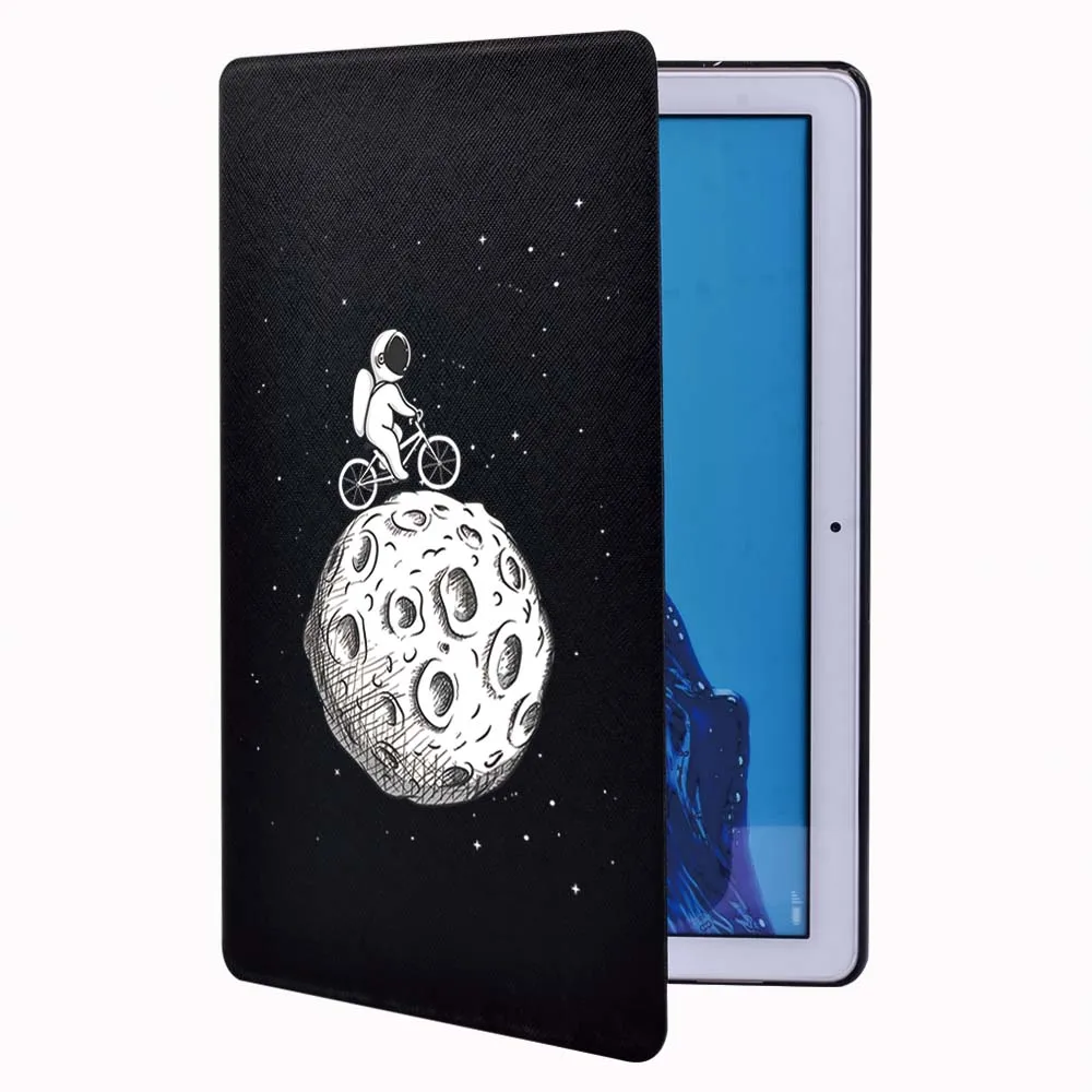 Кожаный чехол-книжка для планшета Huawei MediaPad T5 10 1/MediaPad T3 8/MediaPad 9 6/M5 Lite/M5 8 | Компьютеры
