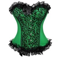 sexy ladys corset gothic lace trim and shaper excessive body shaper women sexy slimming costume s 6xl