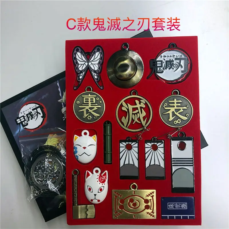 Аниме Демон Истребительница брелок в виде меча меч катана призрак лезвия