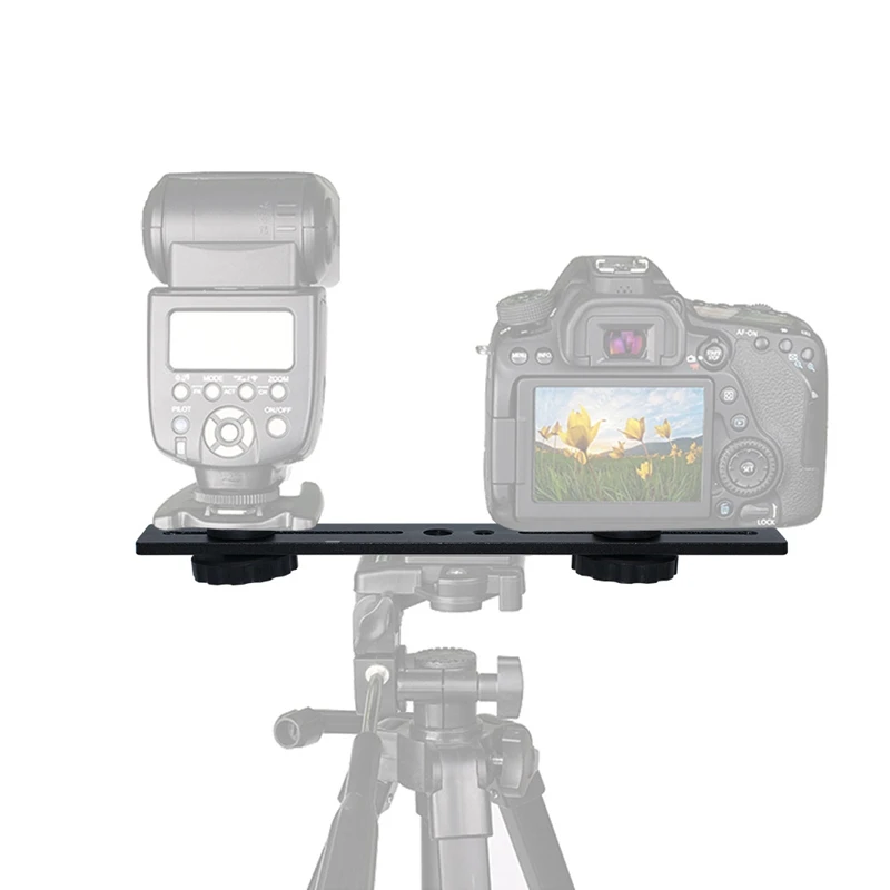 Однолинейный Кронштейн для вспышки с двойной головкой кронштейн монитора