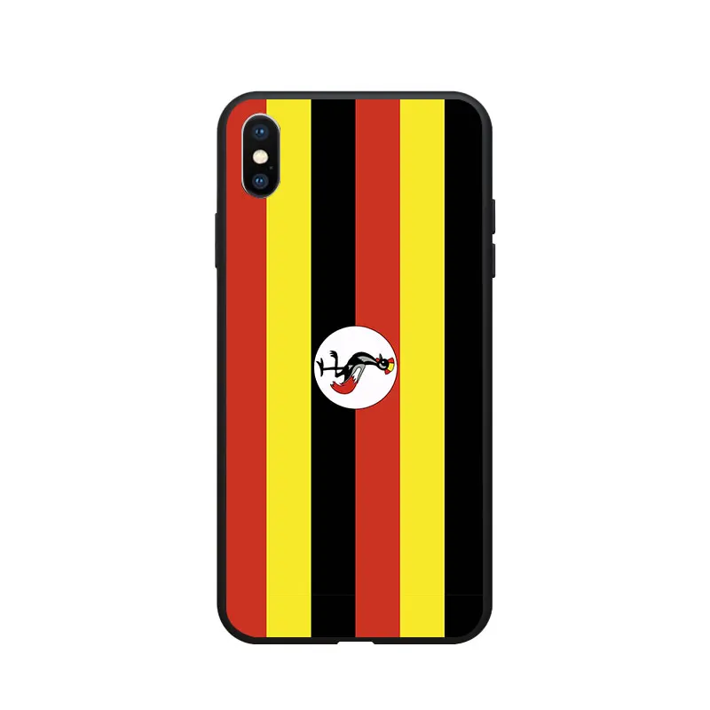 Чехол для телефона из мягкого ТПУ с национальным гербом Уганды Samsung Galaxy A20 50 70 M20 30