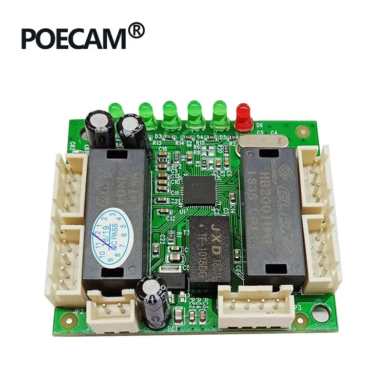10/100 Мбит/с 5 Порты и разъёмы модуль автоматического включения света заголовок