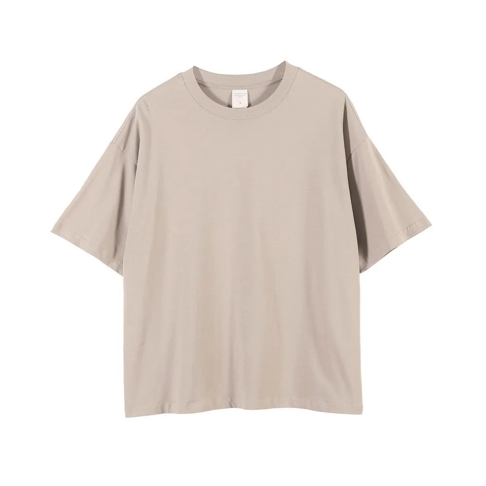 

Hip Hop Raglan Plain T-Shirt Summer Crewneck collar Cotton Tee Kanye Streetwear