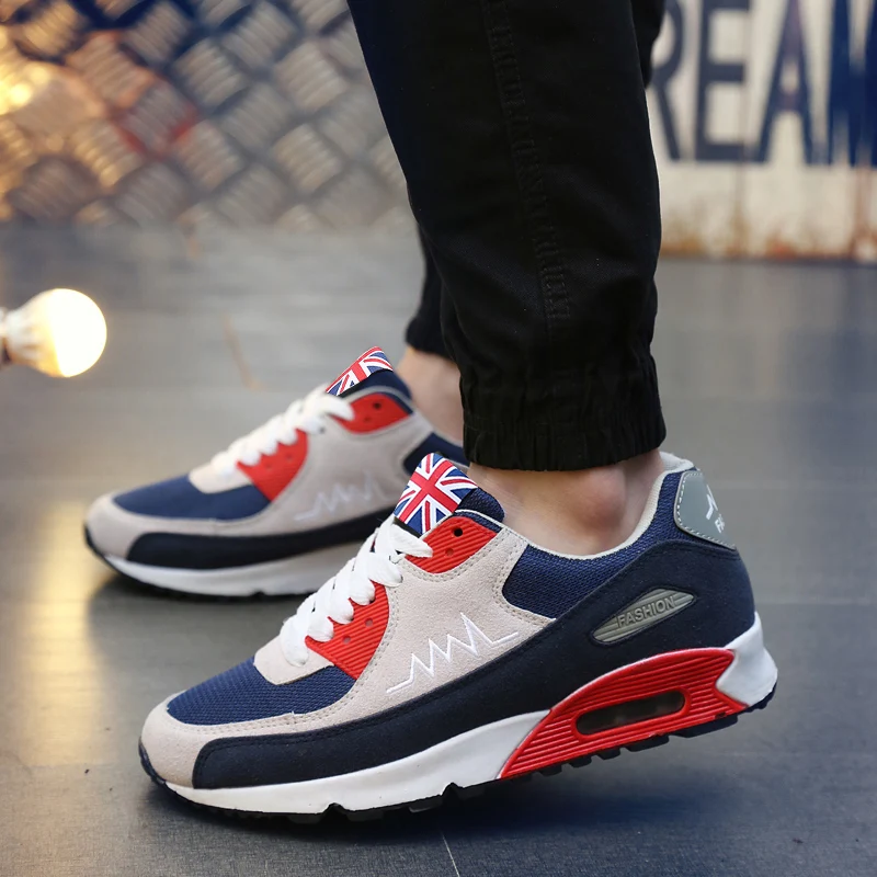 Couple Running Shoes Mens Womens LightWeight Breathable Shoes Air Cushion Sneakers Comfortable Sports Casual Shoes