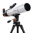 Профессиональный рефракционный астрономический телескоп Xiaomi CELESTRON HD 80 мм Red Dot Finder Zoom Telescopio для Space Moon Planet
