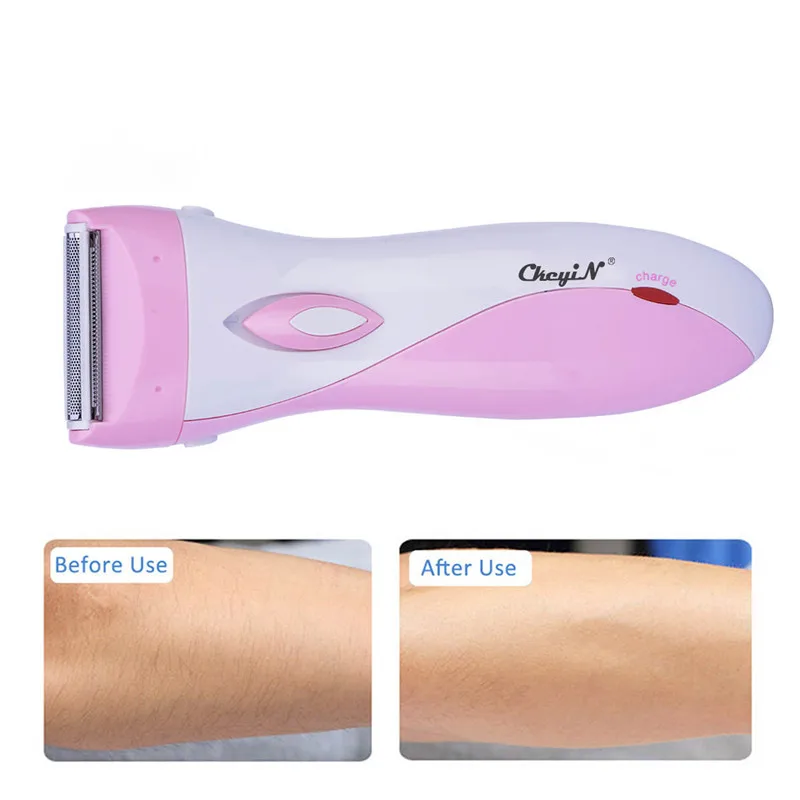 Женская электрическая бритва CkeyiN эпилятор для рук ног подмышек удаление волос на