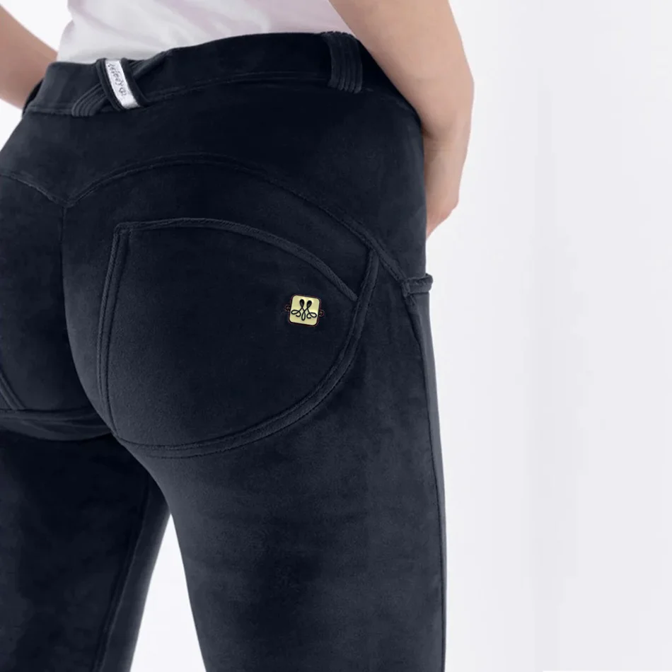 Melody Compression Fleece Yoga Pants Bicycle Girl Sport Leggings Exercise Clothing for Women Black Cotton Leggings Booty Pants