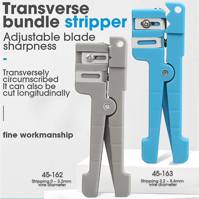 

2pcs/Lot 45-162 45-163 45-165 Fiber Optic Stripper/Optical Fiber Jacket Stripper Stripper / Fiber Optic Stripper/Cleaver/Slitter