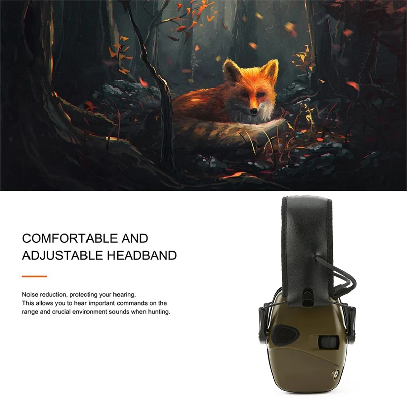 Шумоподавляющие наушники складные удобные мягкие шумоподавляющие Электронные