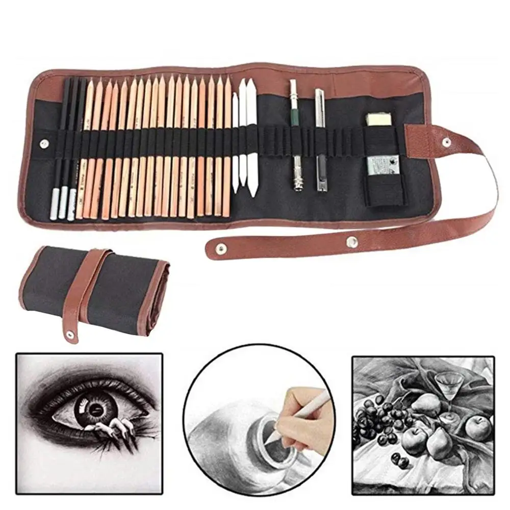 Фоточехол-карандаш для начинающих профессиональный набор рисования деревянные