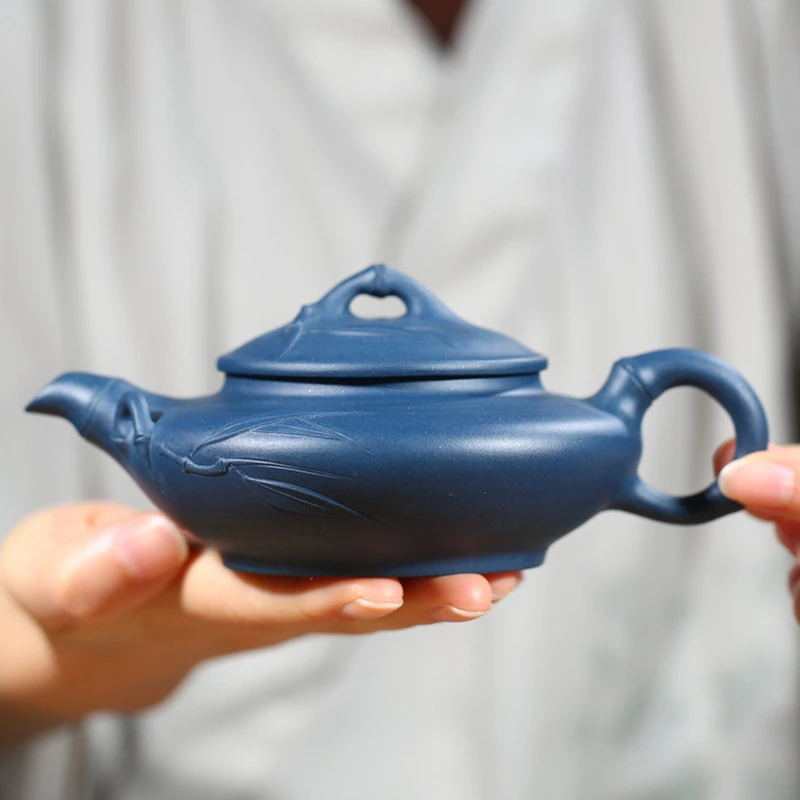 Исин ручной работы чайник руды грязи бамбуковый креативный Teaware отправить