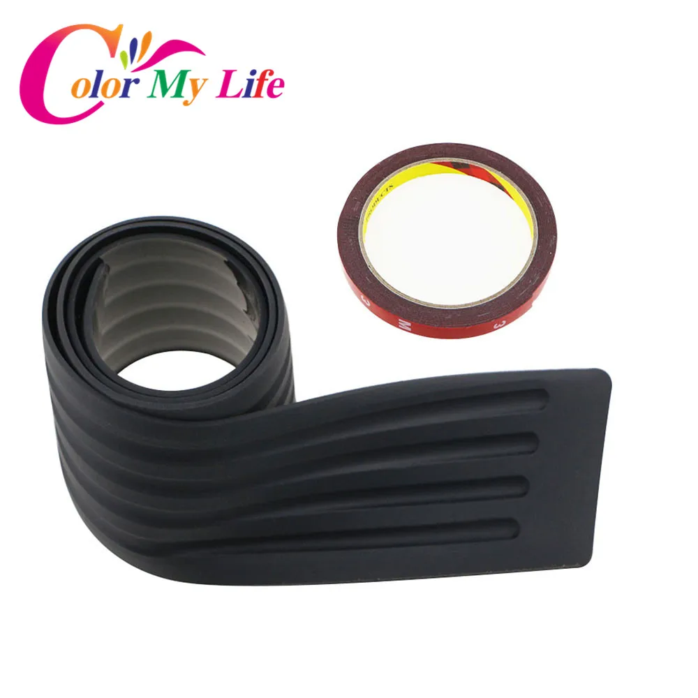 Черный резиновый Чехол наклейка для Ford Focus 2 3 4 Mondeo Ecosport|accessories for ford|bumper protectoraccessories