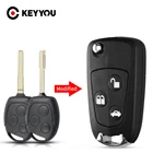 KEYYOU 3 кнопки для Ford Focus Fiesta Fusion C-Max Mondeo Galaxy C-Max S-Max