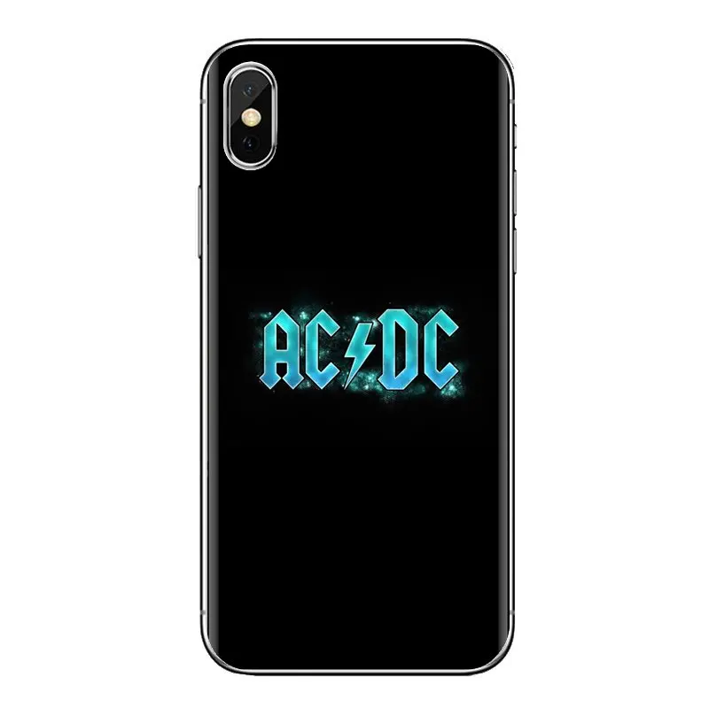 Rock Band ACDC For Huawei G7 G8 P7 P8 P9 P10 P20 P30 Lite Mini Pro P Smart Plus 2017 2018 2019 Transparent Soft Shell Cases |
