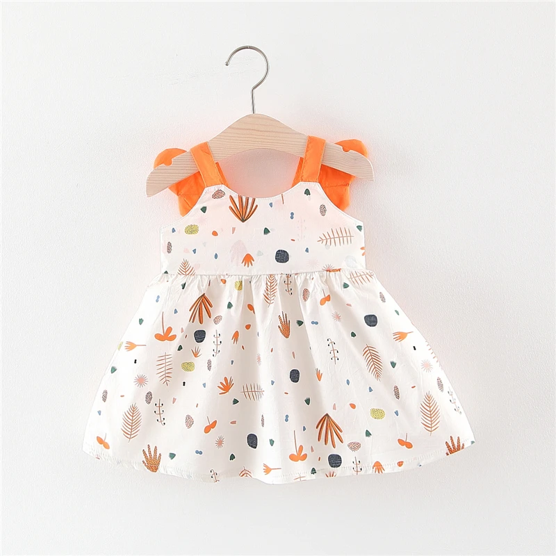 Платье для младенцев Летнее платье принцессы маленьких девочек Детские вечерние