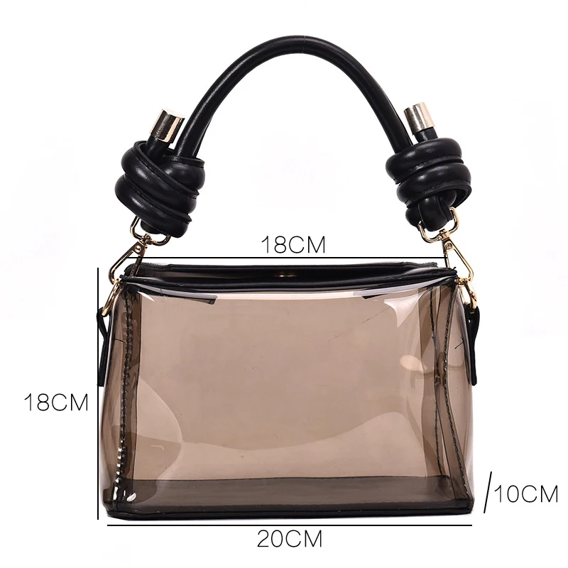 Youda модные стильные женские прозрачные сумки оригинальный дизайн ПВХ материал