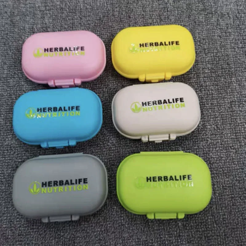 Herbalife маленький портативный чехол для таблеток с четырьмя отделениями