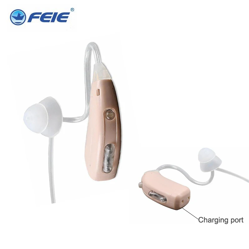 

S-318 Hearing Aids Audifonos Mini Digital Sound Amplifiers Wireless Ear Aid for Deafness/Elderly Adjust Hearing Amplifier