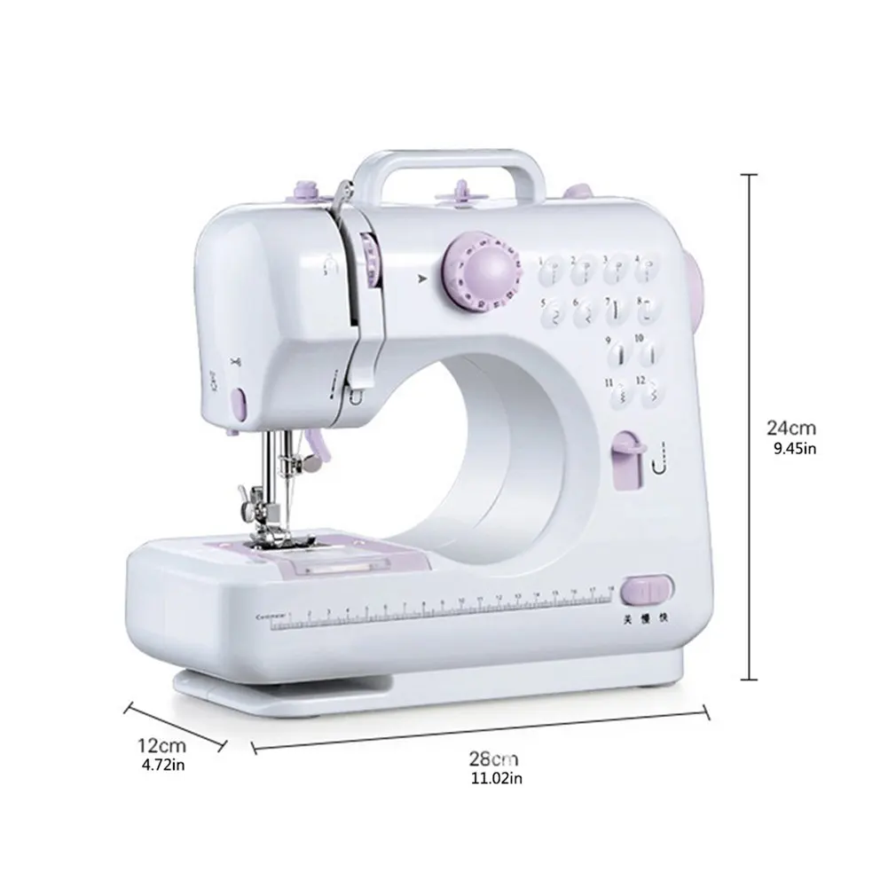 

Practical Electric Sweing Tailor Small Household Electric Mini Multifunction Portable Sewing Machine