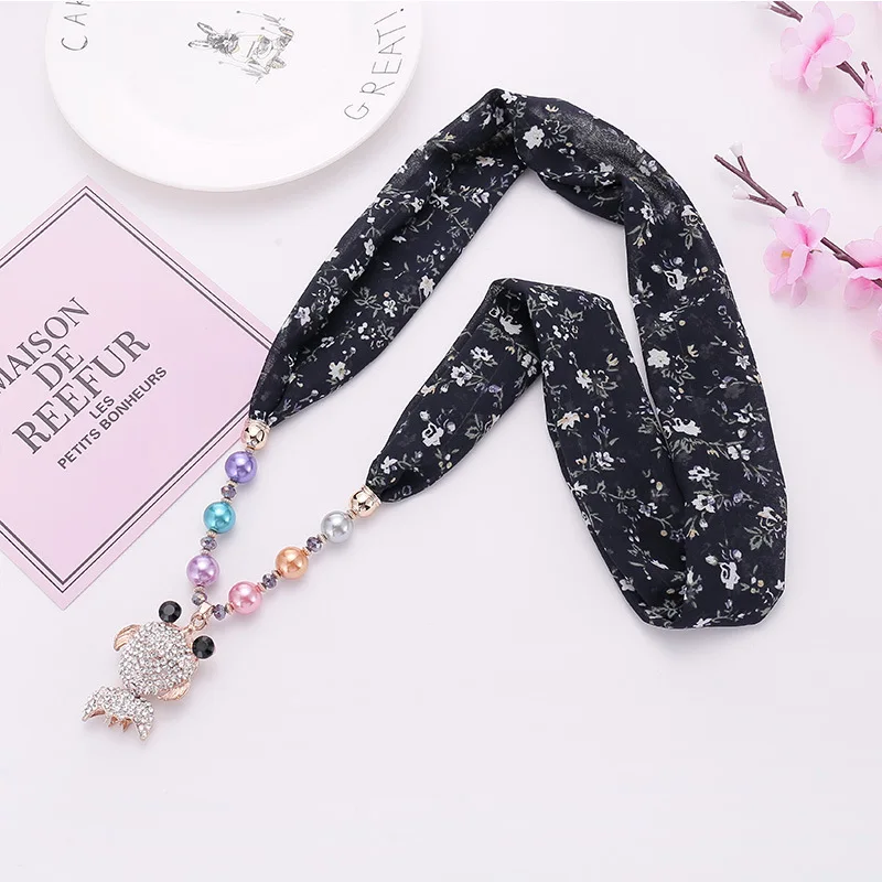 Новое поступление 2020 шифоновое ювелирное изделие массивное ожерелье подвеска