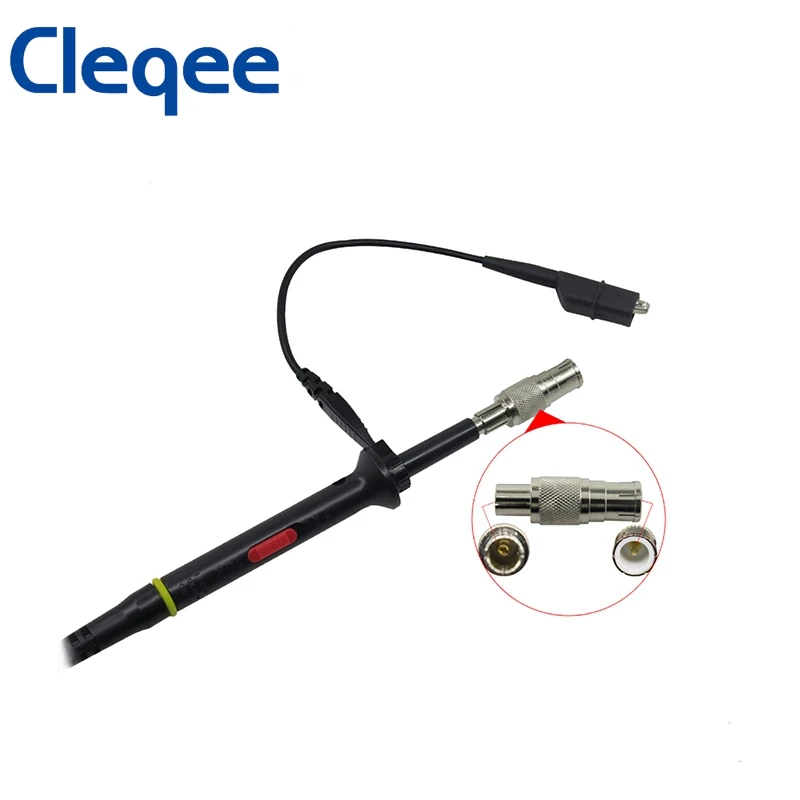 Cleqee P7200 200 датчик осциллографа на МГц X1/X10 BNC штекер защитный Кепки Сфера зонда DC