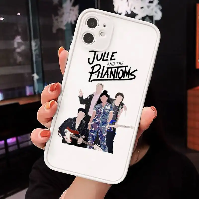 

American TV Julie and the Phantoms Phone Cases Matte Transparent for iPhone 7 8 11 12 s mini pro X XS XR MAX Plus cover funda