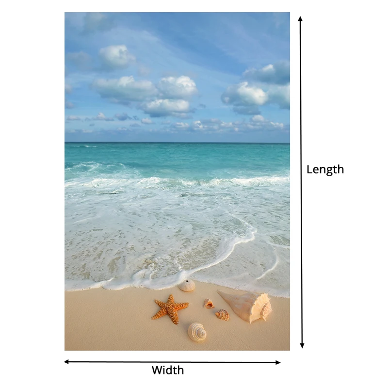 Современные Простые 3D стерео фотообои для пола с рисунком морской звезды