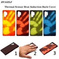 s20 ultra funny phone cases for galaxy a51 a71 a80 a90 a91 note 10 s10 s9 plus a20 a50 thermal sensor heat induction back cover