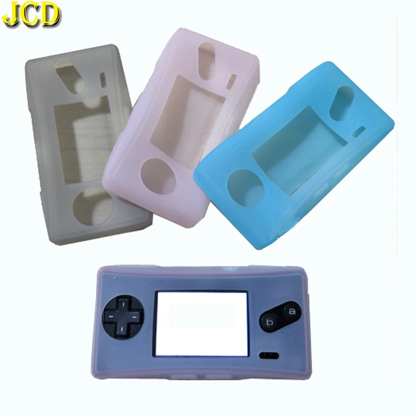 

JCD Anti-Scratch Silicone Case For For GBM Console Soft Crystal Transparent Protective Shell For GameBoy Micro