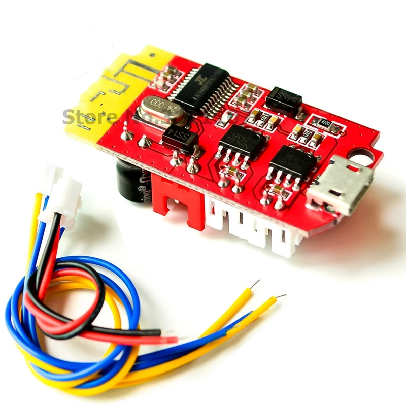 CT14 Mini 4.2 Stereo Bluetooth Power Amplifier Board Audio Module Class F 5W+5W with Charging DIY Modified Speaker