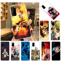 fairy tail anime soft tpu phone case for samsung galaxy a51 a71 a41 a31 a21s a10 a20 a32 a11 a40 a50 a70 a72 a52 a42 a22 cover