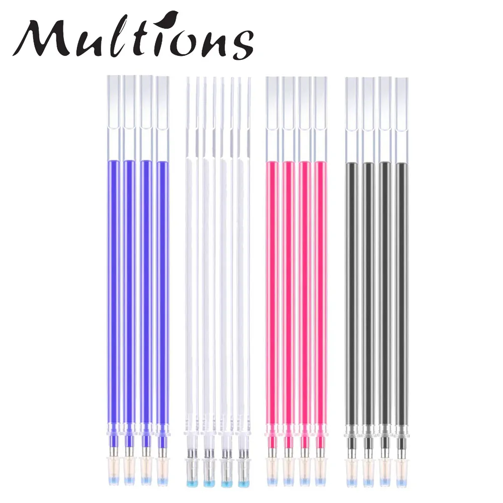 Стираемая при высокой температуре ручка с исчезающим цветом 4 шт.|Швейные