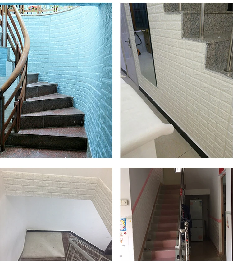 3D кирпичная Настенная Наклейка сделай сам спальня настенный Декор s настенная