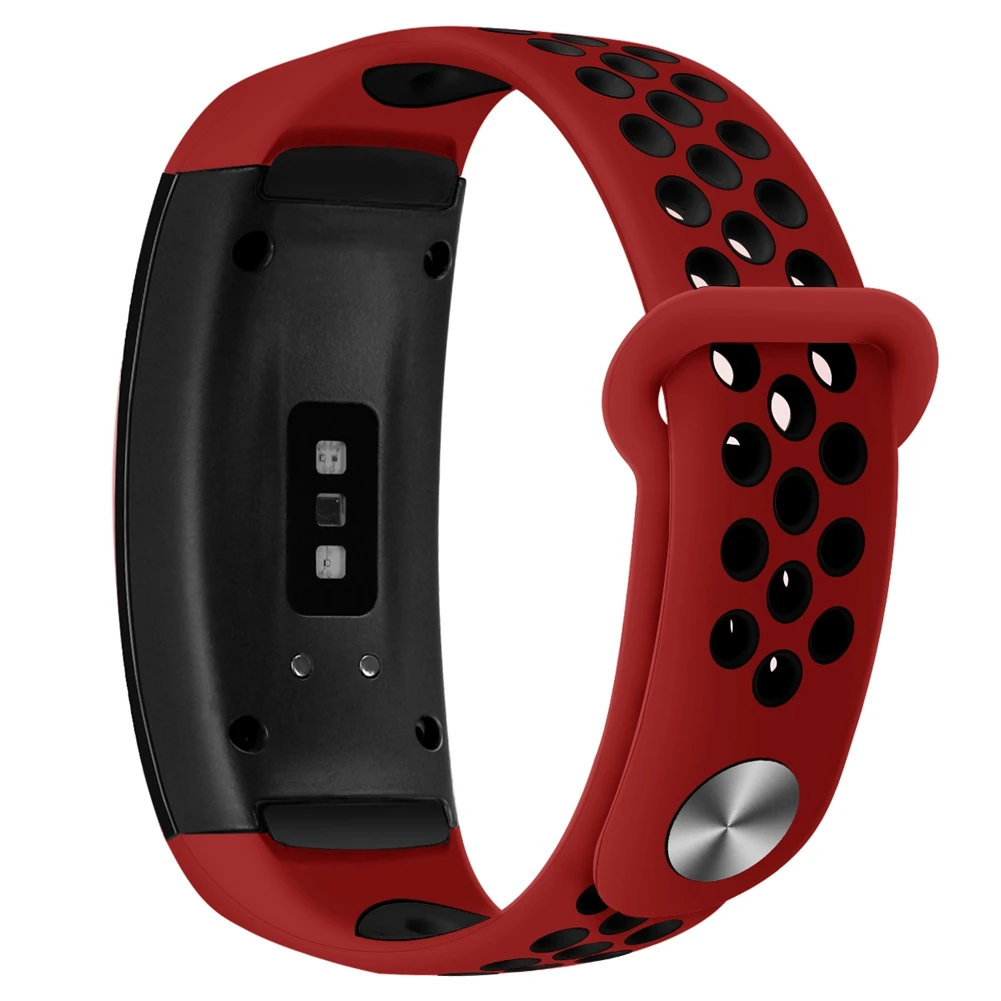 Hangrui сменный Браслет для samsung gear Fit 2 Pro ремешок роскошный силиконовый ремешок для samsung Fit2 Anti ремень анти-потеря