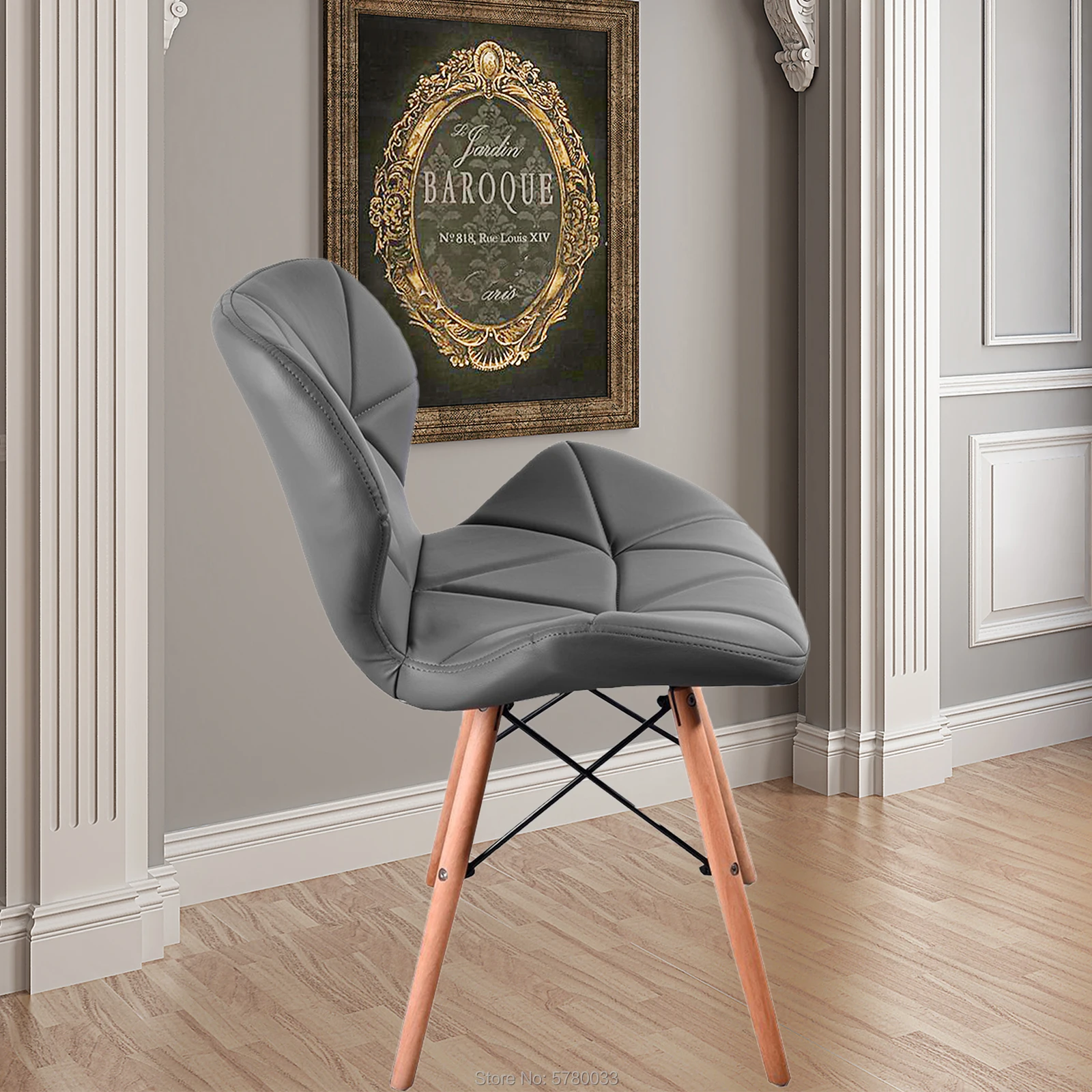 Набор из 8 средневековый обеденные стулья высококачественные полиуретановые с