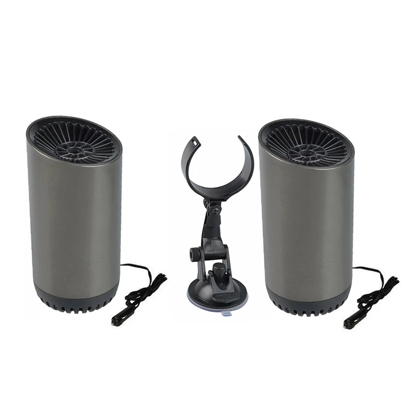 

12V 150W Car Heater Electric Heater Air Purifier Cooler Dryer Demister Defroster 2 in 1 Hot Warm Fan