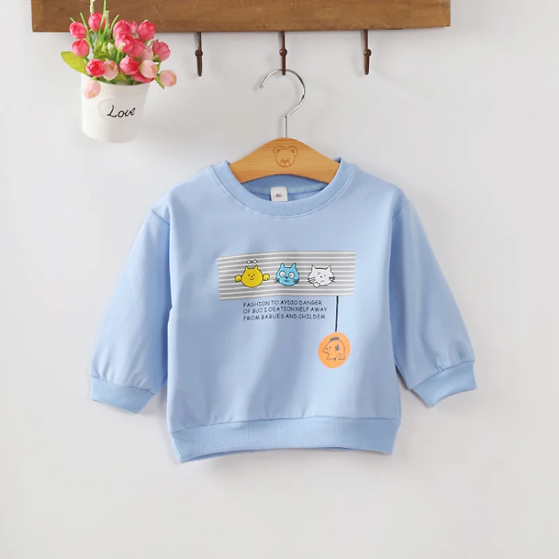 DIIMUU детская одежда свитшоты для маленьких мальчиков и девочек хлопковые