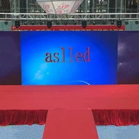 outdoor hd led display p3 91 die cast aluminum cabinet 500x1000mm size waterproof rental movable stage background screen