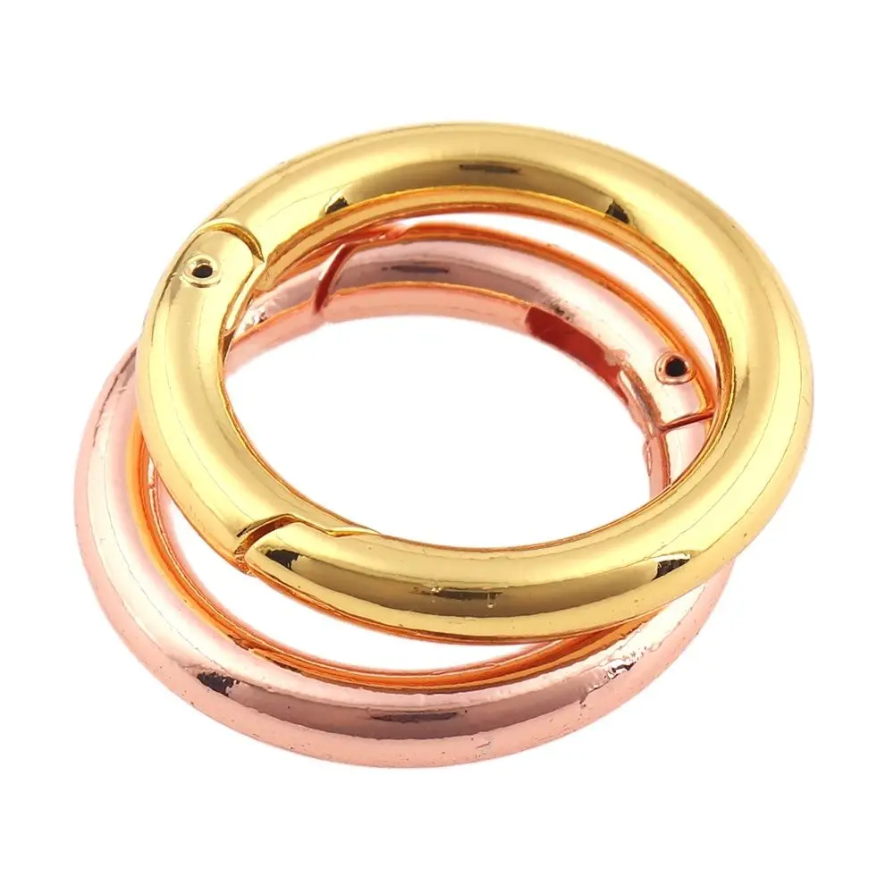 20 мм розовое золото/золото пружина рамки уплотнительное кольцо пряжки зажимы