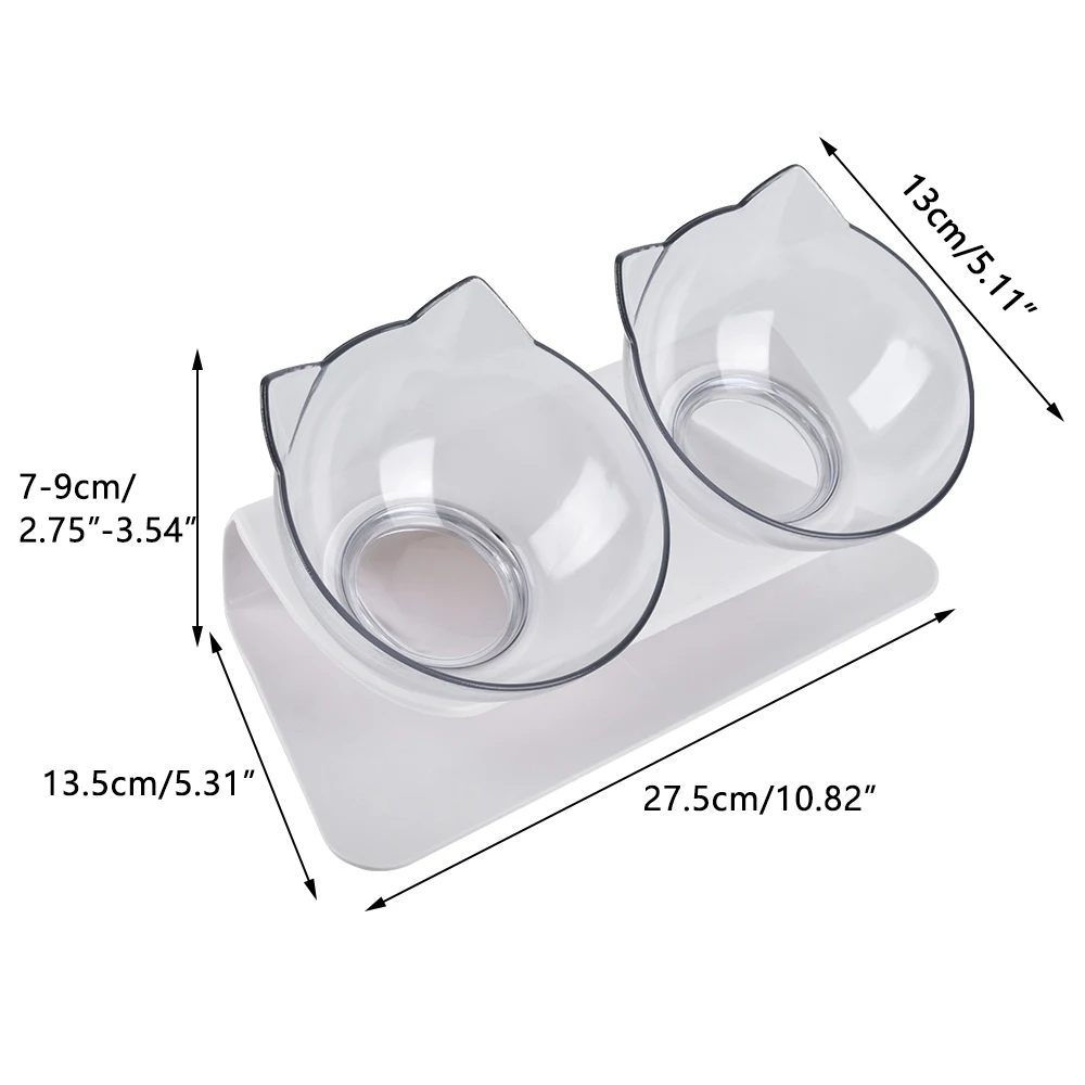 Кота популярная уникальная известная марка Pet Еда чаша с рельефными стенд